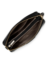 Lancaster 529-73 - CUIR DE VACHETTE - NOIR dune trotteur multipoches sacs-a-mains