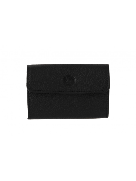 Frandi 295/03_2 - CUIR CLASSIQUE - NOIR frandi-classic-porte monnaie rabat s Porte-monnaie Femme