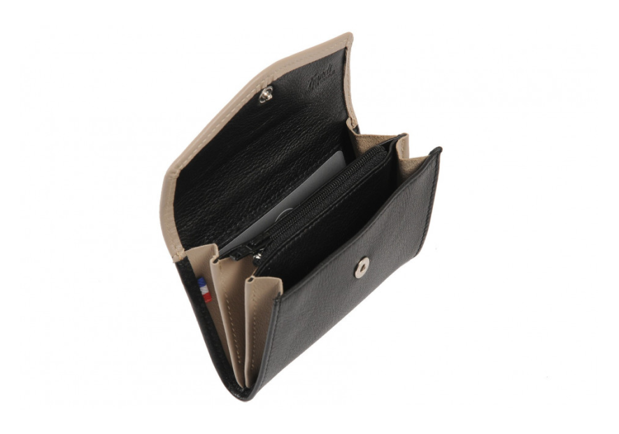 Frandi 295/03 - CUIR CLASSIQUE - NOIR frandi-classic-porte monnaie rabat s Porte-monnaie Femme