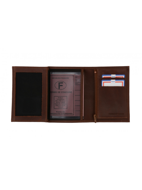 Frandi 466/5 frandi-authentic-portefeuille 2 volets 13cm Portefeuille Homme