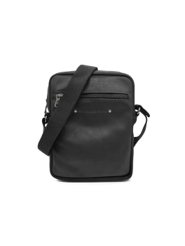 Les Ateliers Foures 9008 - CUIR DE VACHETTE - NOIR sac homme zéphyr baroudeur les ateliers fourès sacoche homme