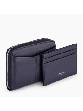 Le Tanneur TOTT3110 - CUIR DE VACHETTE PLEI charlotte-porte monnaie zip m Porte-monnaie Femme