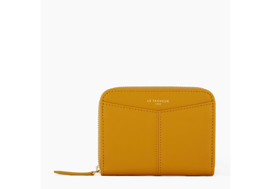 Le Tanneur TOTT3110 - CUIR DE VACHETTE PLEI charlotte-porte monnaie zip m Porte-monnaie Femme