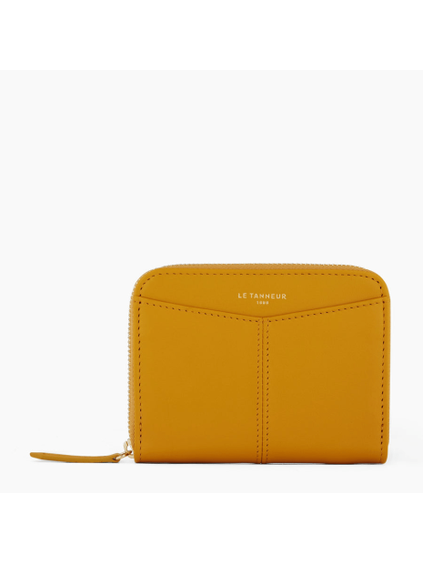 Le Tanneur TOTT3110 - CUIR DE VACHETTE PLEI charlotte-porte monnaie zip m porte-monnaie-femme