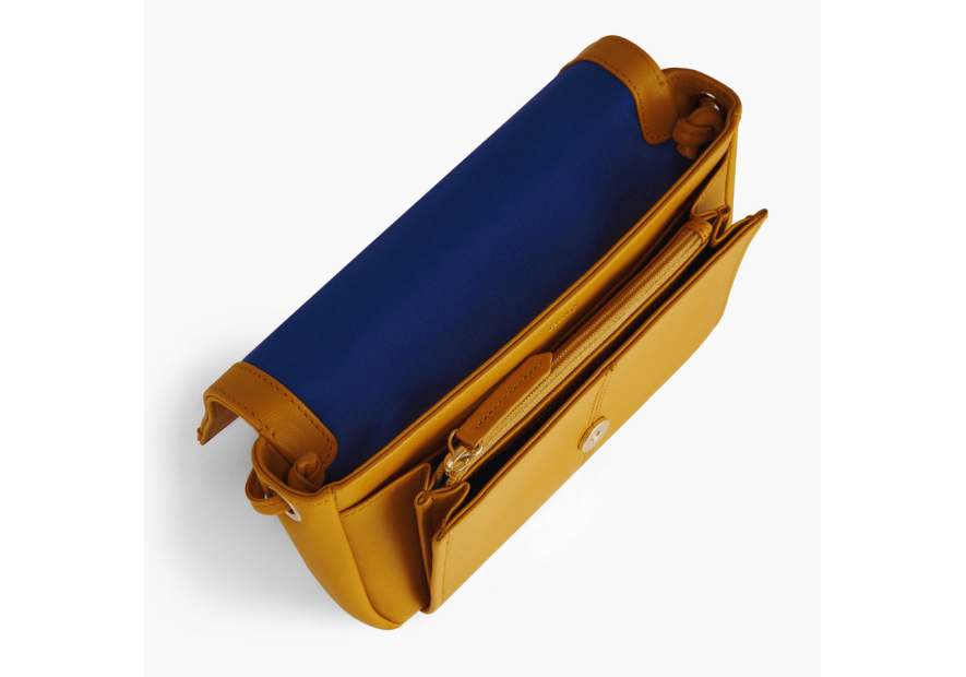 Le Tanneur TOTT3C01 - CUIR DE VACHETTE - OS le tanneur-charlotte-sac rabat mini Sacs à mains