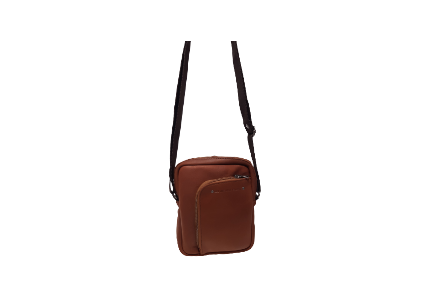 Les Ateliers Foures 9009 - CUIR DE VACHETTE - FAUVE sac homme nérée sacoche homme