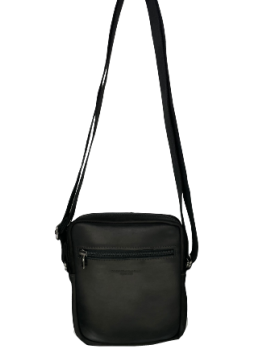 Les Ateliers Foures 9009 - CUIR DE VACHETTE - NOIR sac homme nérée sacoche homme