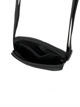 Les Ateliers Foures 9008 - CUIR DE VACHETTE - NOIR sac homme zéphyr baroudeur les ateliers fourès sacoche homme