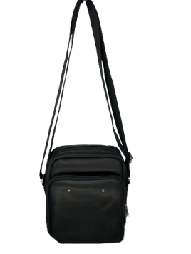 Les Ateliers Foures 9403 - CUIR DE VACHETTE - NOIR fourés-baroudeur-sac homme 230 sacoche homme