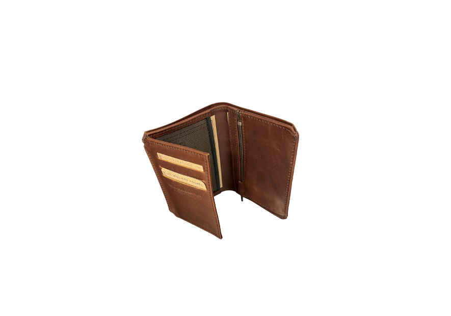 Les Ateliers Foures 949X - CUIR DE VACHETTE - COGNAC Portefeuille/Porte-cartes Portefeuille Homme