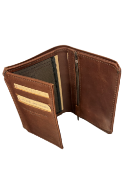 Les Ateliers Foures 949X - CUIR DE VACHETTE - COGNAC Portefeuille/Porte-cartes Portefeuille Homme