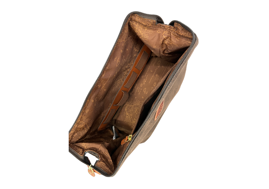 JUMP 4443NU - TEP ET CUIR - CHOCOLAT trousse de toilette squarmouth uppasala Trousses de toilette