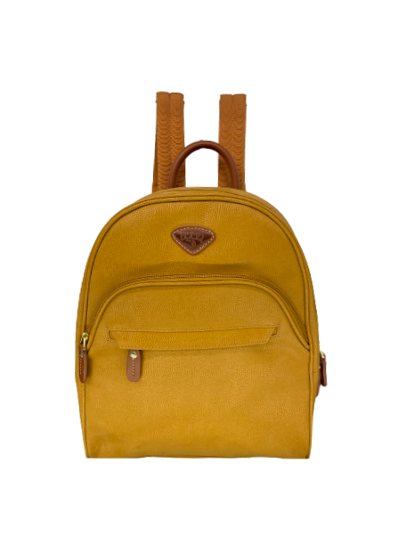 JUMP 4432NU - TEP ET CUIR - CURRY Sac a dos sacs-a-mains