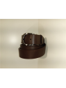 La Compagnie Des Ceintures 35873 - CUIR DE VACHETTE - CHOCO la compagnie des ceintures-ceinture femme 35873 ceintures