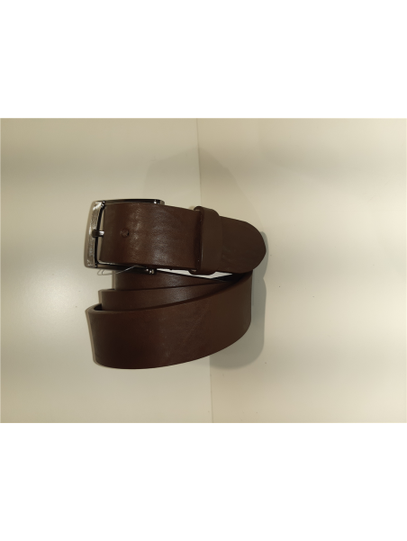 La Compagnie Des Ceintures 35866 - CUIR DE VACHETTE - CHOCO la compagnie des ceintures-ceinturon mixte 35866 Ceintures