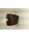 La Compagnie Des Ceintures 35866 - CUIR DE VACHETTE - CHOCO la compagnie des ceintures-ceinturon mixte 35866 ceintures