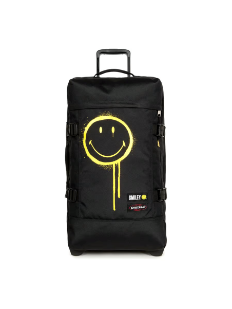 Eastpak K63L - POLYESTER - SMILEY GRAFFI sac de voyage roulettes tranverz l Sac de voyage à roulettes