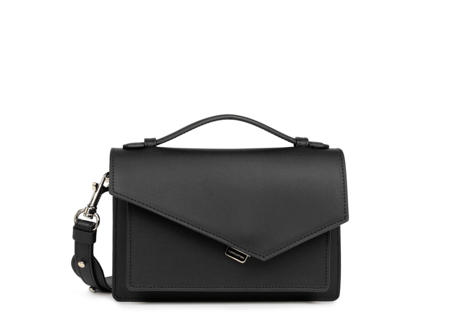 Lancaster 480-010 - CUIR DE VACHETTE - NOI lancaster-zoé-sac rabat Sacs à mains