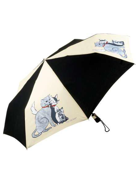 Guy De Jean GDJ 3405 - POLYESTER - LES MINOU guy de jean-les graphiques-parpluie pliant auto Petite maroquinerie