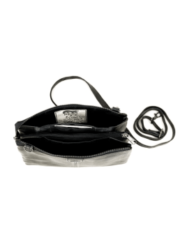Bear Design CP1268 - CUIR DE VACHETTE - NOIR bear designe-classic poches -trotteur s Sacs à mains