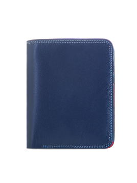 Mywalit 231 - CUIR DE VEAU - ROYAL BLEU portefeuille zippé moyen format pmpb