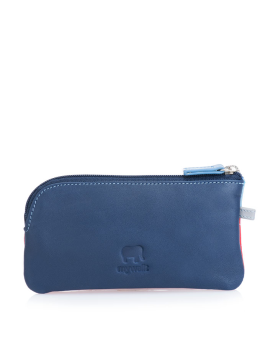Mywalit 267 - CUIR DE VEAU - ROYAL BLEU -porte monnaie/clefs etui cles