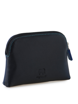 Mywalit 313 - CUIR DE VEAU - BLACK/PACE mywalit-colors-porte monnaie zip Porte-monnaie Femme