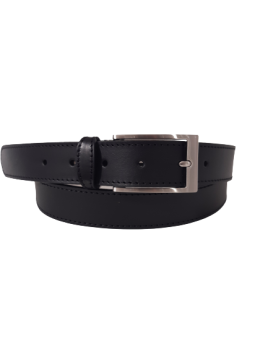 La Compagnie Des Ceintures 3310SP - CUIR DE VACHETTE - NOIR la compagnie des ceinture-3310sp Ceinture homme