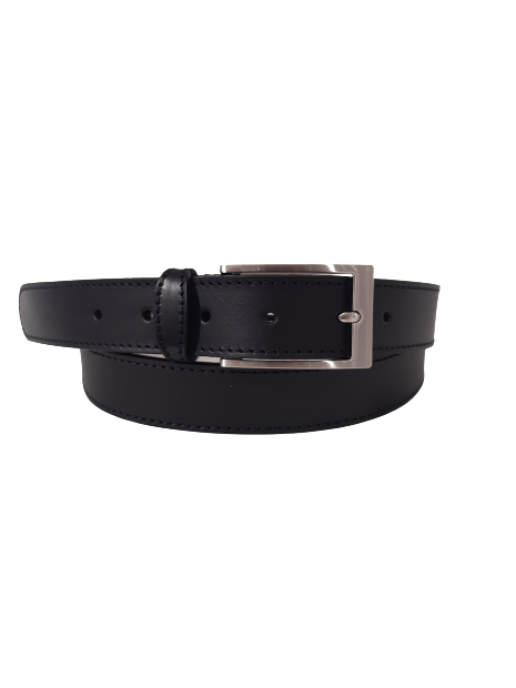 La Compagnie Des Ceintures 3310SP - CUIR DE VACHETTE - NOIR la compagnie des ceinture-3310sp ceinture-homme