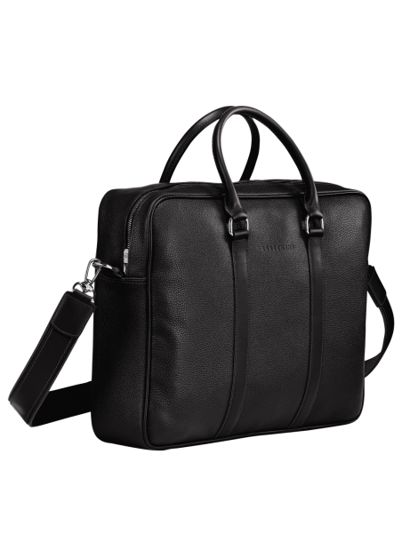 Longchamp 2123021 - VACHETTE FOULONNEE - N porte documents longchamp le foulonné l Sac business