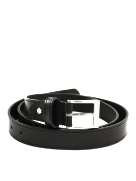 Les Ateliers Foures 50311 - CUIR CROUPON - NOIR 50311 Ceinture homme