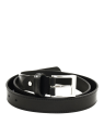 Les Ateliers Foures 50311 - CUIR CROUPON - NOIR 50311 ceinture-homme