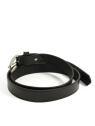 Les Ateliers Foures 50311 - CUIR CROUPON - NOIR 50311 ceinture-homme