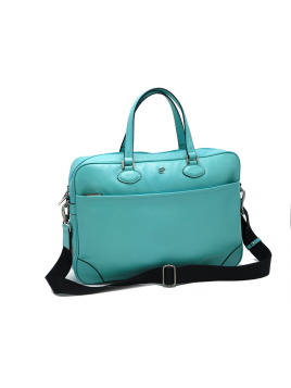 Patrick Blanc 418018 - CUIR DE VACHETTE - TURQ patrick blanc lucie porte document Sac business