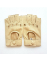 Poujade P701F - CUIR D'AGNEAU - OTMEAL B poujage-conduite-gants femme doigts coupés gants-femme