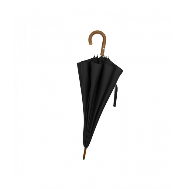 Maison Pierre Vaux VX 5049 - COTON - NOIR - 1 parapluie canne le berger Parapluies