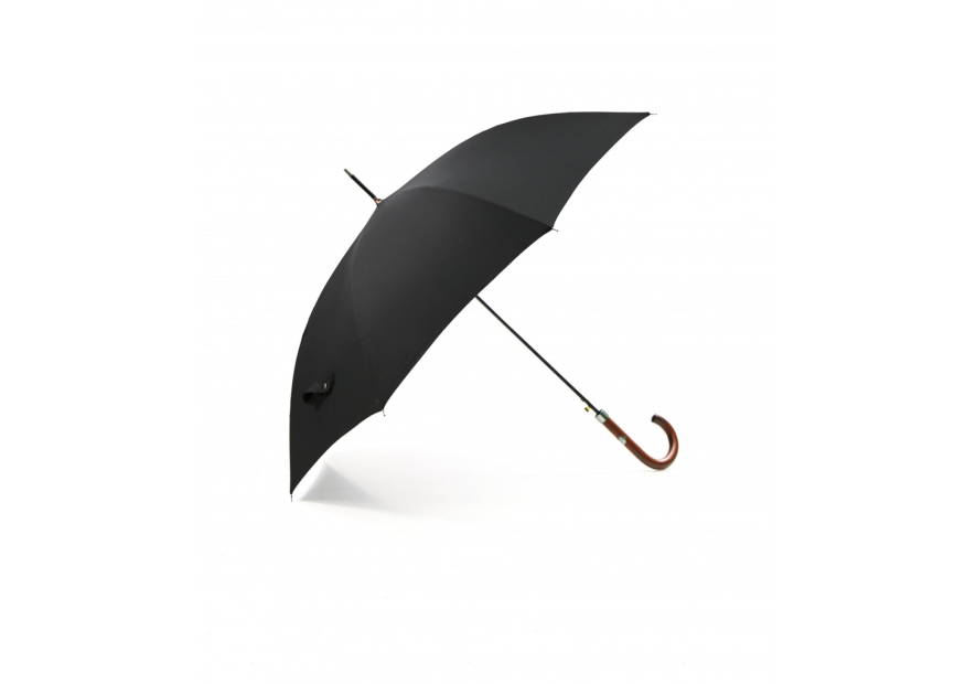 Maison Pierre Vaux VX 3010 - POLYESTER - NOIR parapluie canne homme auto la simplicité Petite maroquinerie