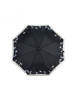 Maison Pierre Vaux VX 5837 - POLYESTER - NOIR vaux-tempête-parapluie femme canne parapluie