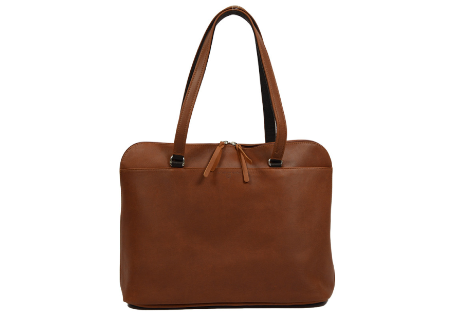 Les Ateliers Foures B559 - CUIR DE VACHETTE - FAUVE fourès-baroudeuse-shopping affaire Sac business