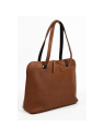 Les Ateliers Foures B559 - CUIR DE VACHETTE - FAUVE fourès-baroudeuse-shopping affaire sac-business
