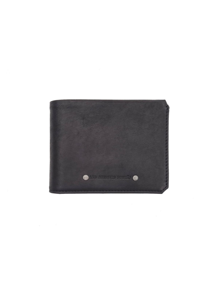 Les Ateliers Foures 960 - CUIR DE VACHETTE - NOIR fourès-baroudeur-portefeuille italien Portefeuille Homme