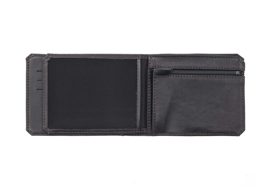 Les Ateliers Foures 960 - CUIR DE VACHETTE - NOIR fourès-baroudeur-portefeuille italien Portefeuille Homme