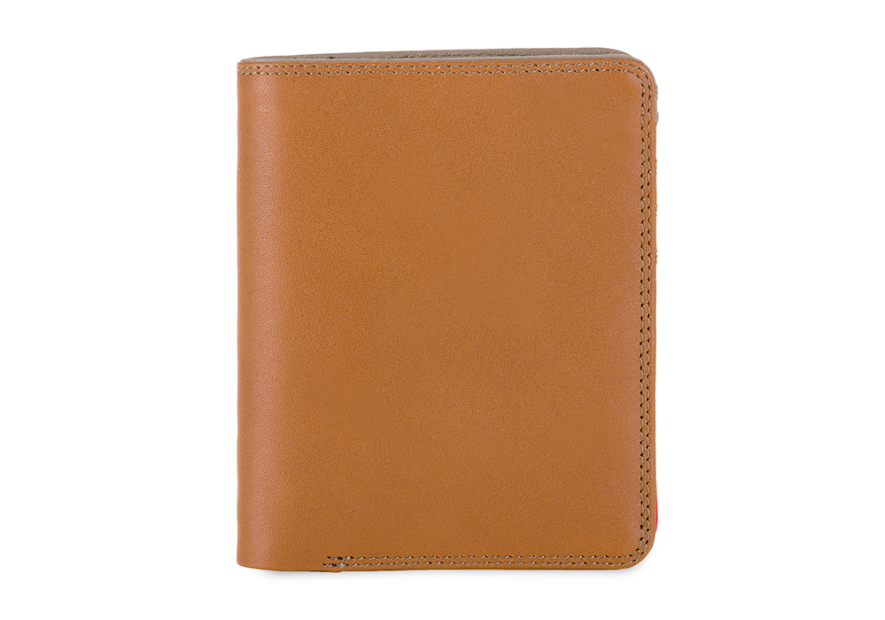 Mywalit 231 - CUIR DE VEAU - CARAMEL portefeuille zippé moyen format pmpb