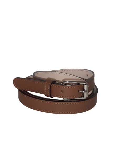 Les Ateliers Foures 518340 - CUIR DE VACHETTE - LION les ateliers foures-ceinture-doublée piquée-518340 Ceintures