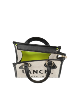 Lancel A12006 - TOILE DE JUTE - NATUREL lancel-cabas d'été-cabas s Sacs à mains