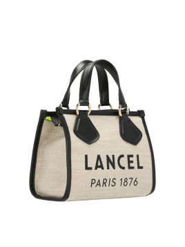 Lancel A12006 - TOILE DE JUTE - NATUREL lancel-cabas d'été-cabas s Sacs à mains