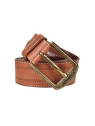 Kompanero K0186 - CUIR DE VACHETTE - COGNA kompanéro-vachette-ceinture 40mm ceinture-homme
