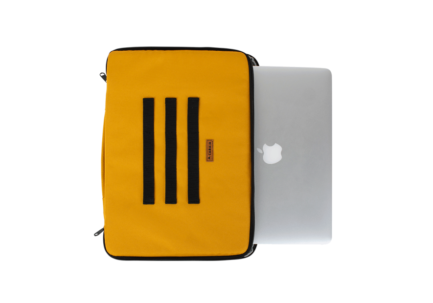 Cabaïa LAPTOP 15" - NYLON 900D - CANARY housse ordinateur 15" Sac business
