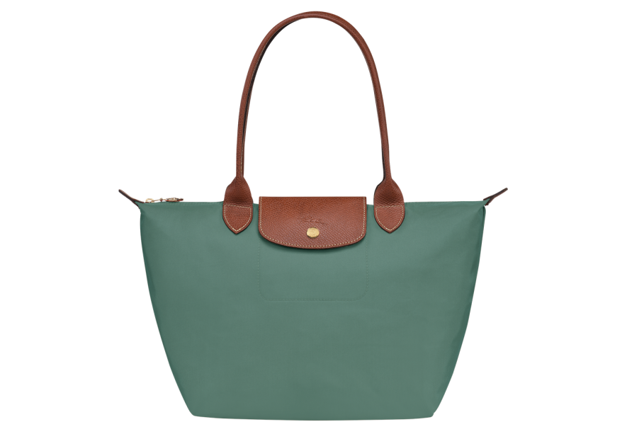 Longchamp 2605089 - NYLON ET CUIR - CYPRÈS sac cabas m le pliage n'est pas format a4 shopping