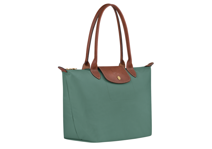 Longchamp 2605089 - NYLON ET CUIR - CYPRÈS sac cabas m le pliage n'est pas format a4 shopping